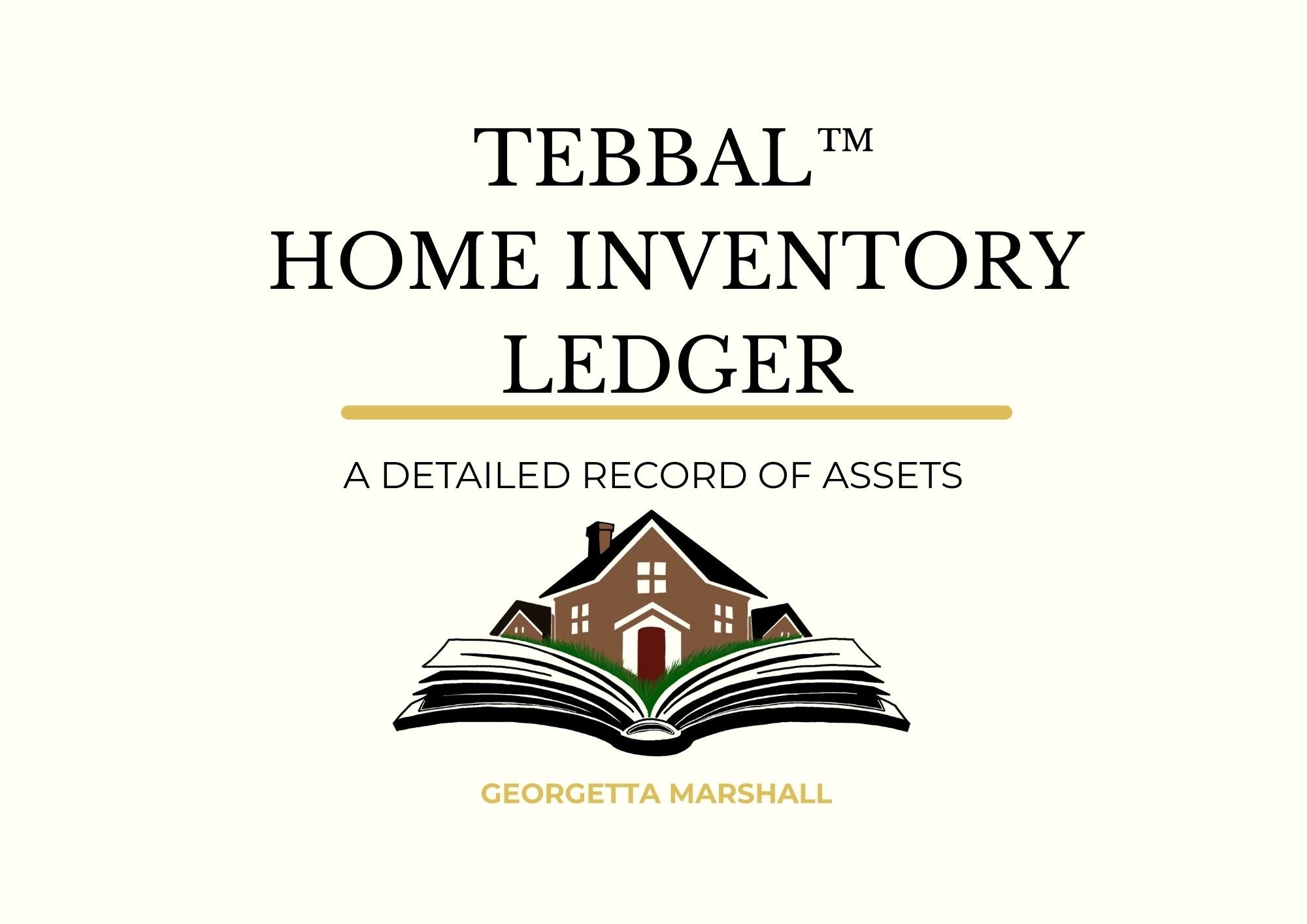 Home Inventory Ledger System (5-Pack)