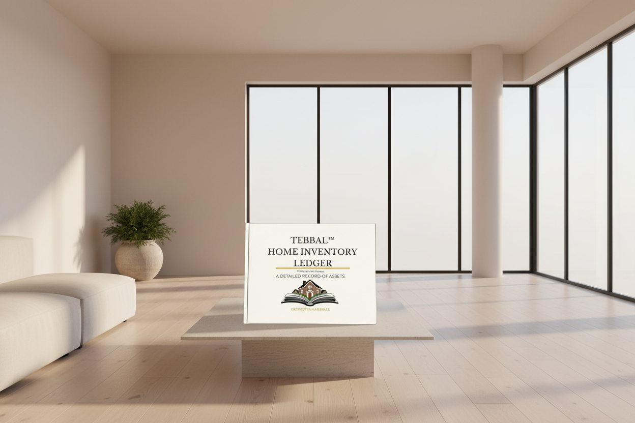 TEBBAL™ Home Inventory System Bundle