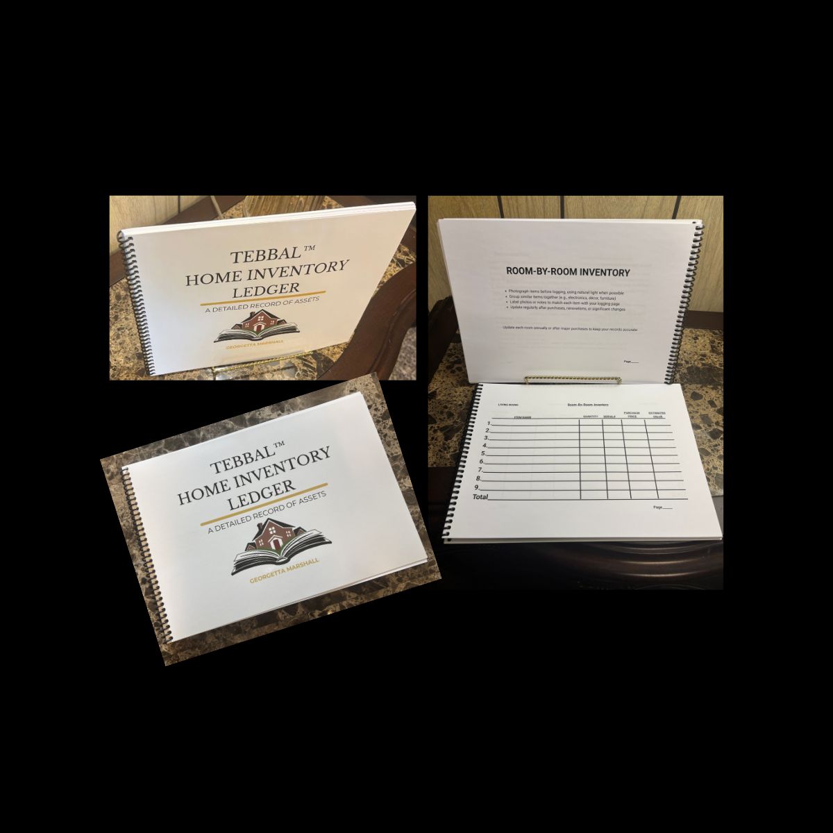 Physical Home Inventory Ledger (Ships Separately)