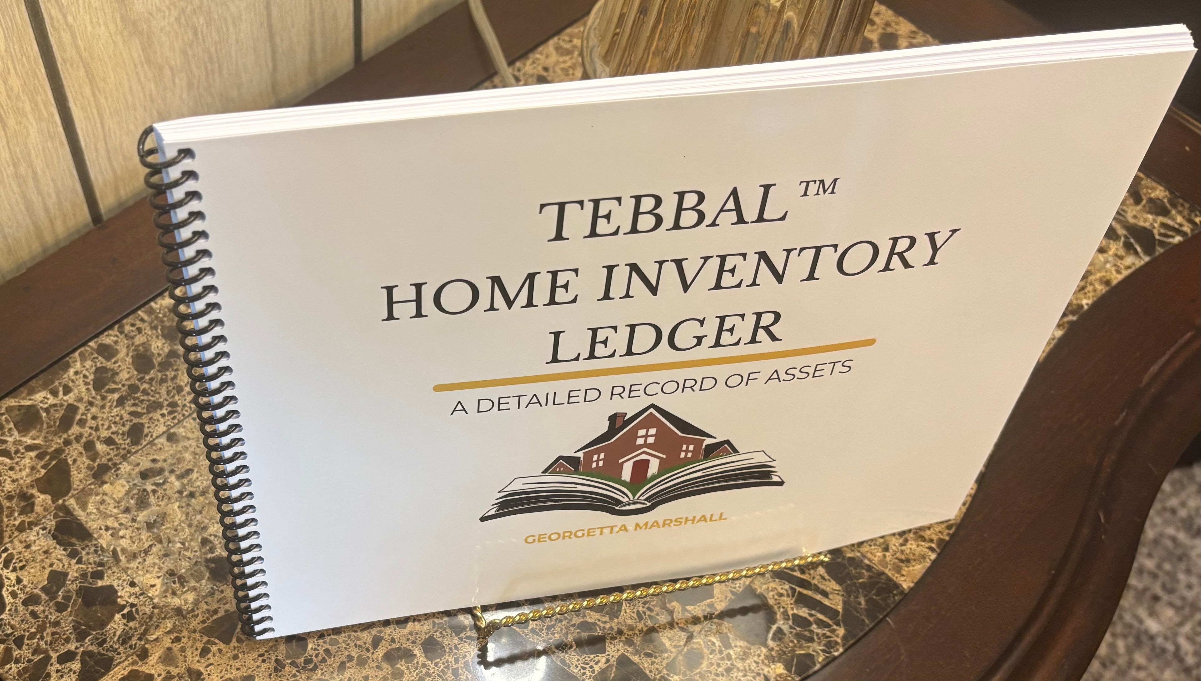 Physical Home Inventory Ledger (Ships Separately)
